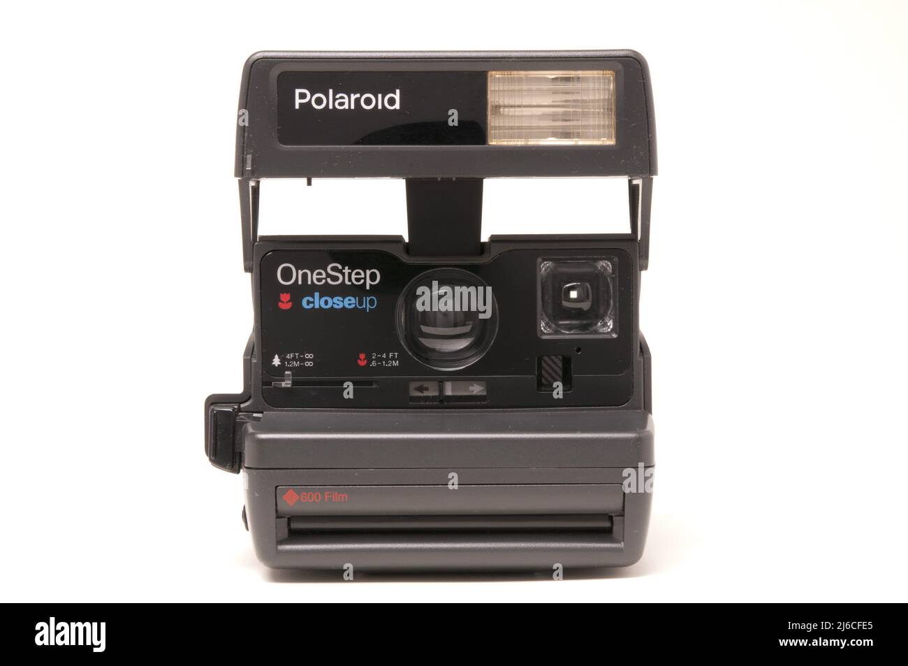 Appareil Photo Instantané Vintage Polaroid 600 One Step Close Up - Avec étui Cuir