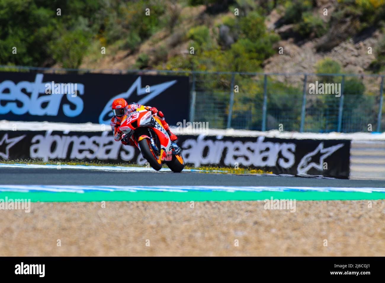 MotoGP, qualification, 93 Marc Marquez Banque D'Images