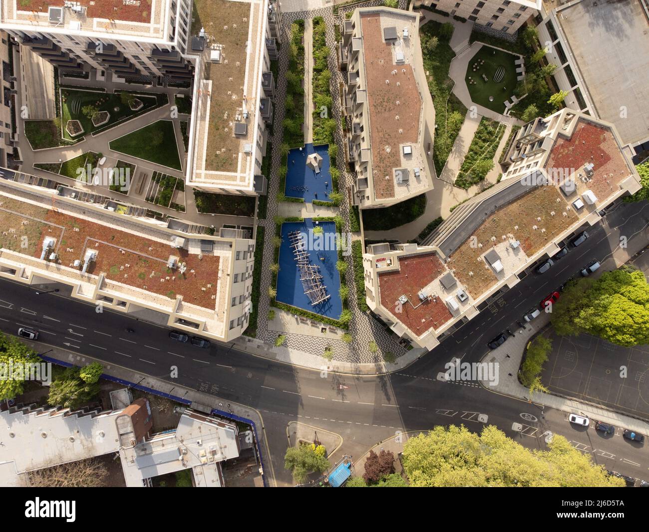 Réaménagement de South Kilburn, Conseil Brant Banque D'Images