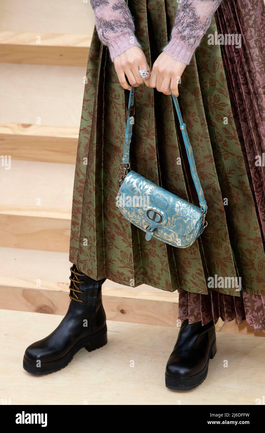 Yuna Kim, ancienne championne olympique de patinage artistique sud-coréenne, assiste à un appel photo pour la collection de Dior automne 2022 à Séoul, en Corée du Sud, le 30 avril 2022. (Photo de Lee Young-ho/Sipa USA) Banque D'Images