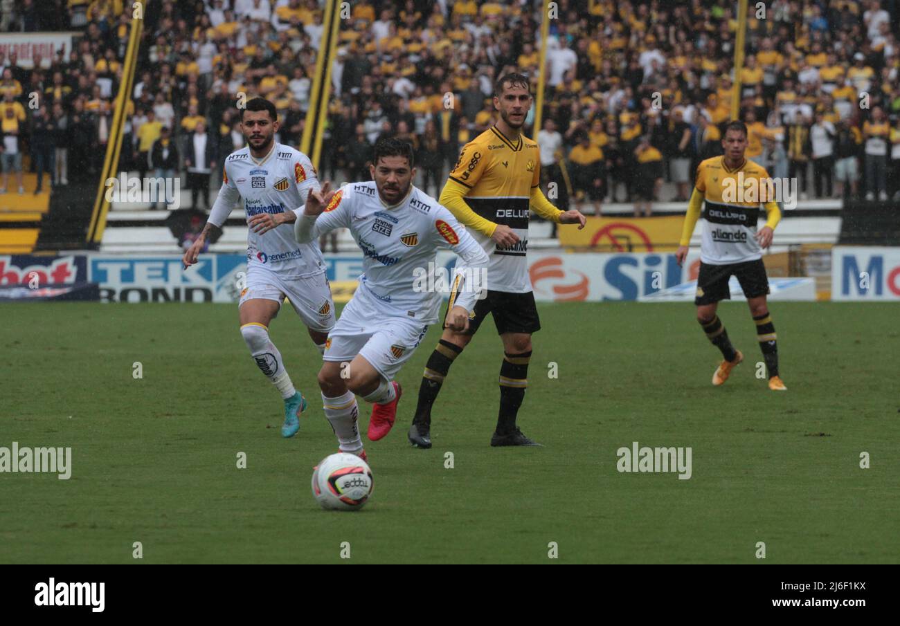 SC - Criciuma - 05/01/2022 - BRÉSILIEN B 2022, CRICIUMA X NOVORIZINO - Diego Torres joueur de Novorizontino lors d'un match au stade Oniberto Hulse pour le championnat brésilien B 2022. Photo: Lucas Sabino/AGIF/Sipa USA Banque D'Images