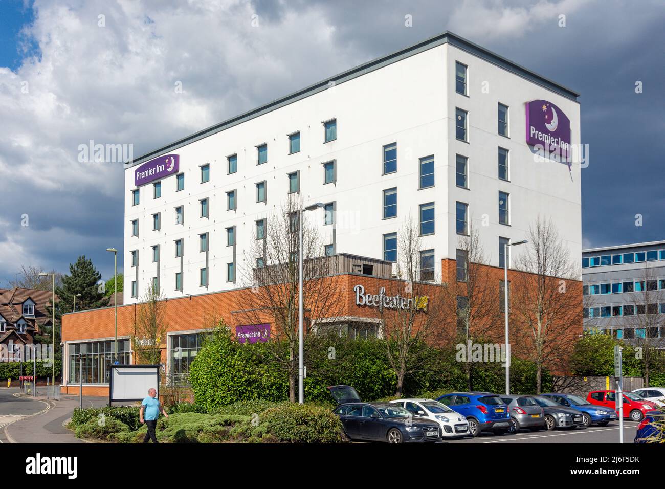 Premier Inn, Farnborough, Hampshire, Kingsmead, Angleterre, Royaume-Uni Banque D'Images