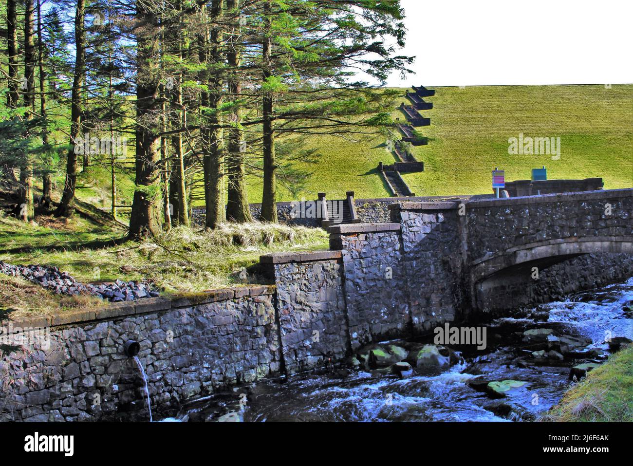 Glen Afton - Écosse Banque D'Images