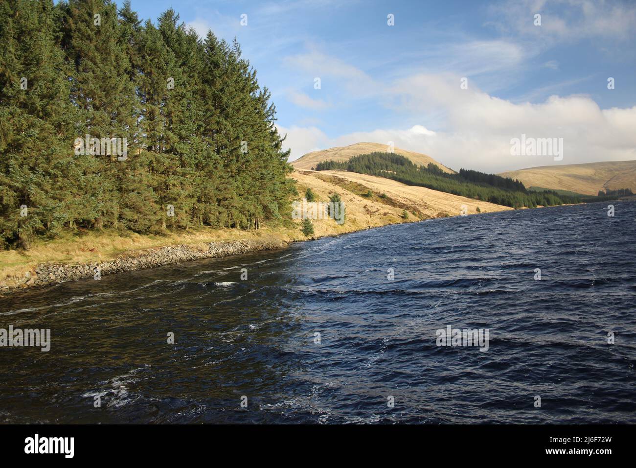 Glen Afton - Écosse Banque D'Images