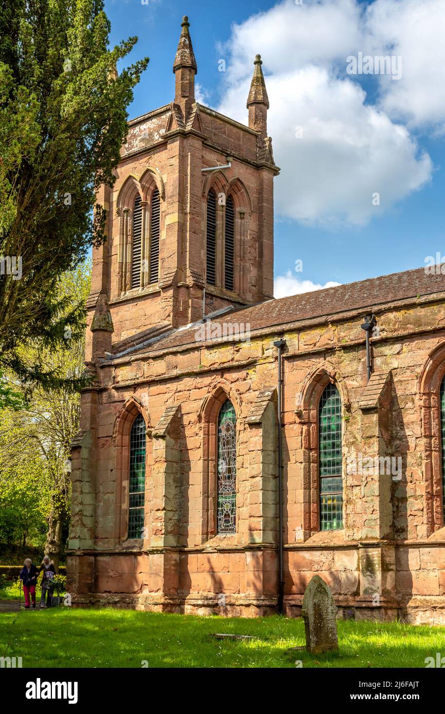 Christ Church à Catshill, Worcestershire, Angleterre. Banque D'Images