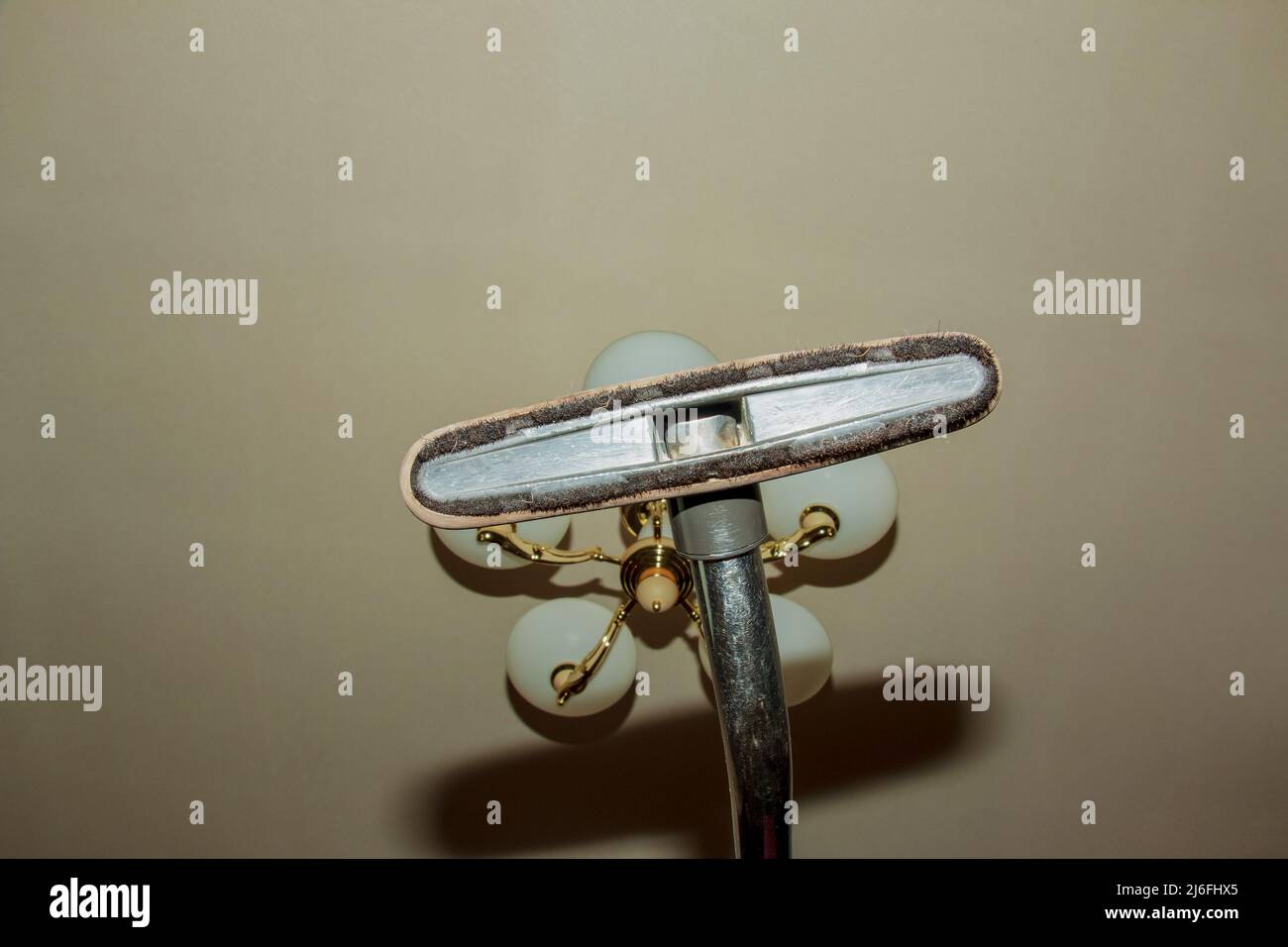 Brosse d'un aspirateur moderne. Vue de dessous. Banque D'Images