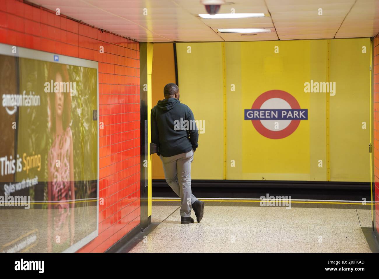 Station de métro Green Park, zone 1 Banque D'Images