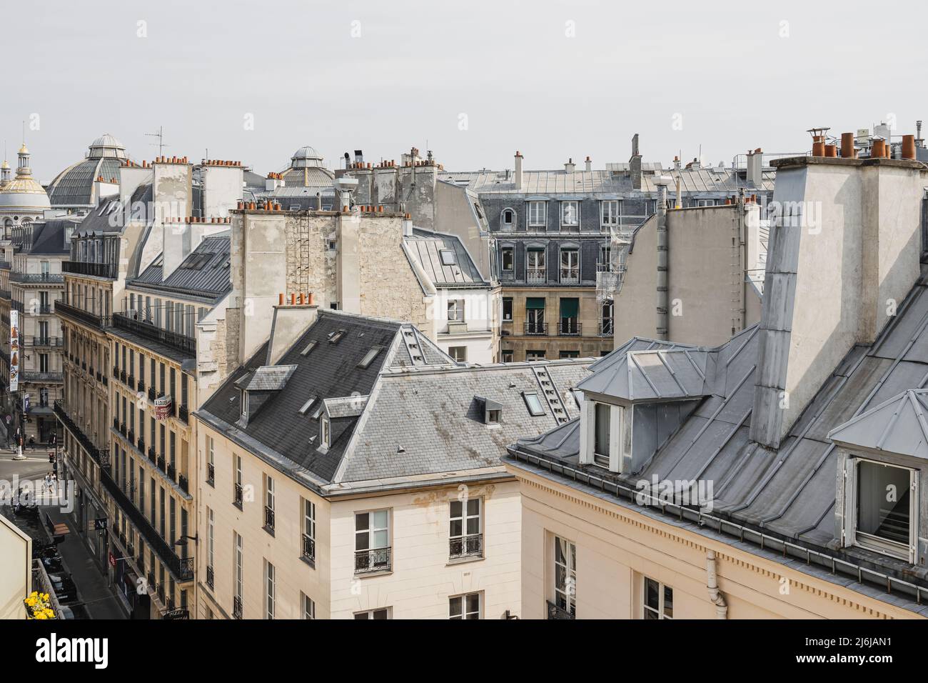 Toits de ville - Paris, France Banque D'Images