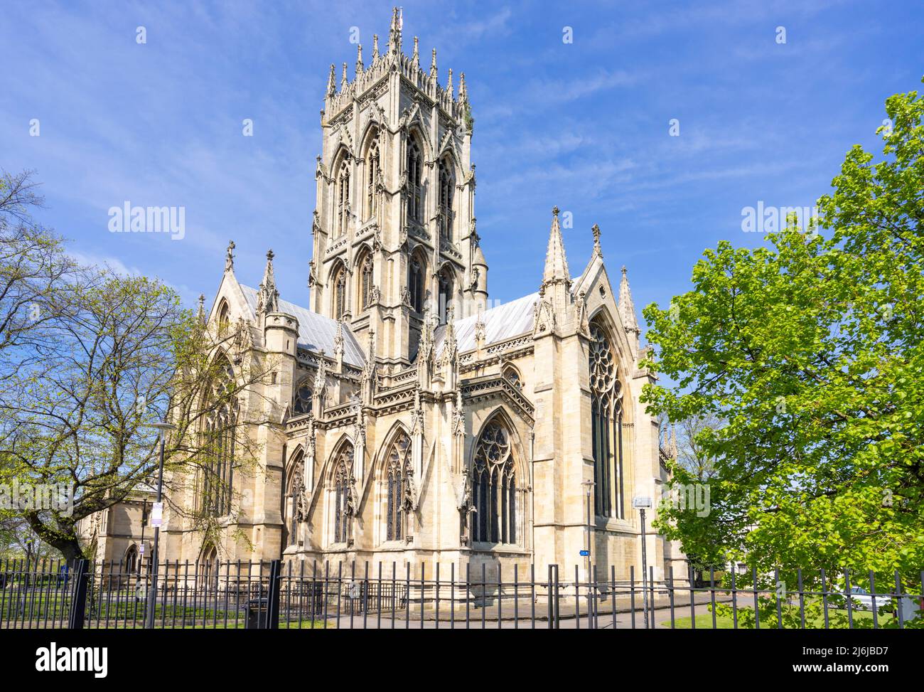 The Minster Church of St George ou Doncaster Minster Doncaster South Yorkshire Angleterre gb Europe Banque D'Images