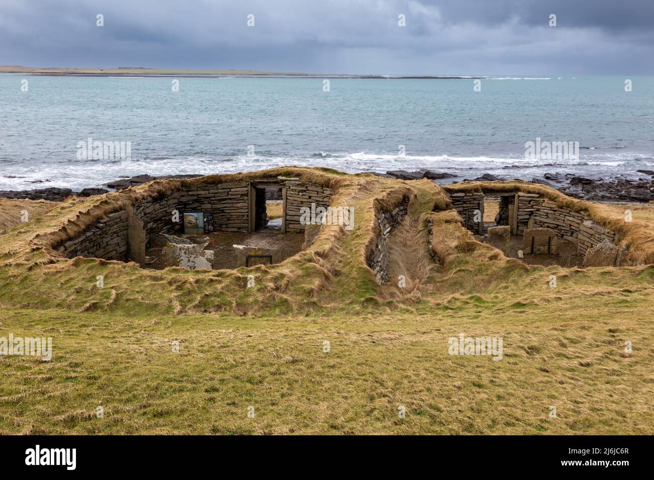Knap of Howar, Papa Westray, Orkney, Royaume-Uni 2022 Banque D'Images