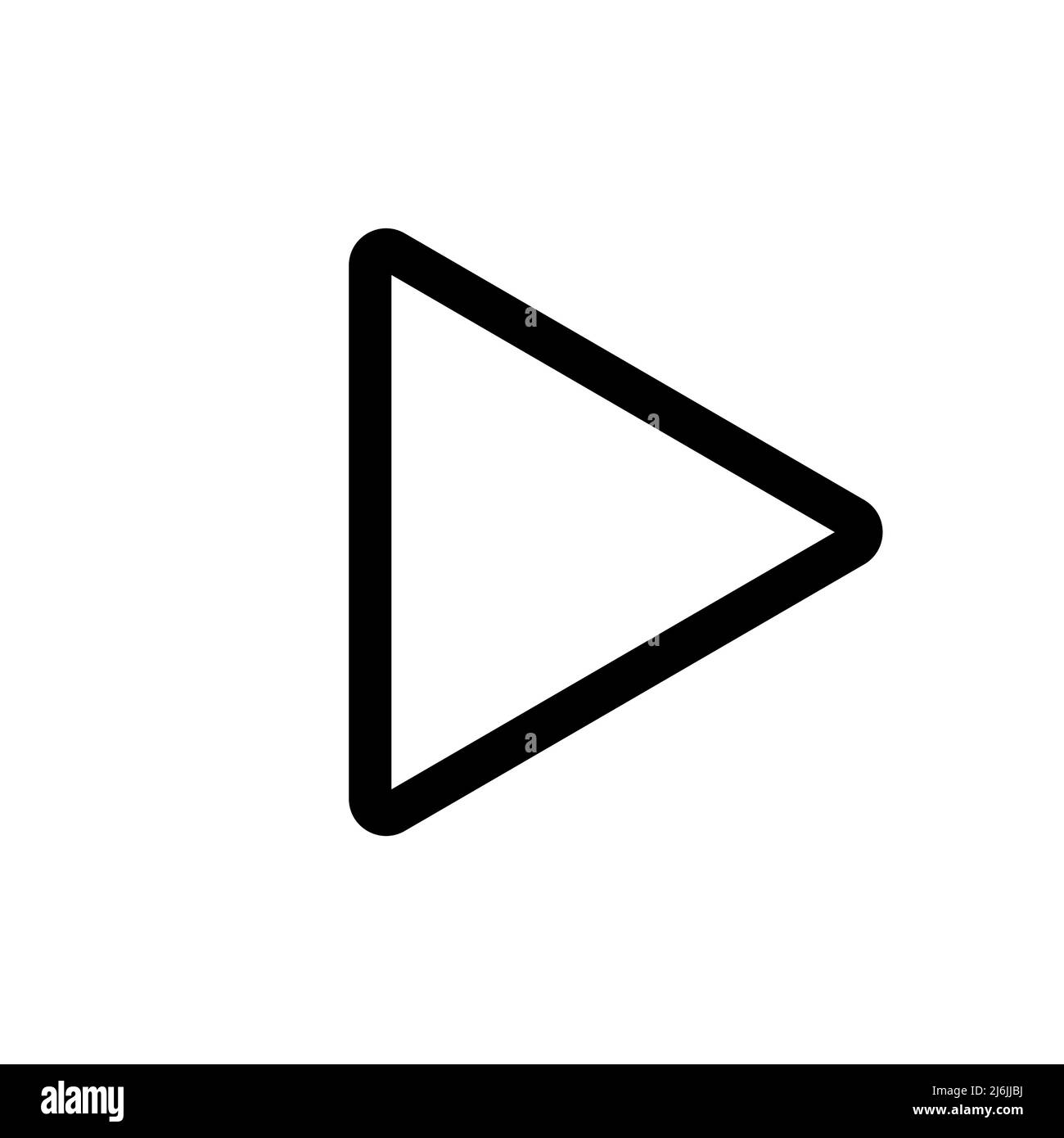 Icône de lecture sur fond blanc isolé. Symbole de lecture noir. Illustration vectorielle. Illustration de Vecteur