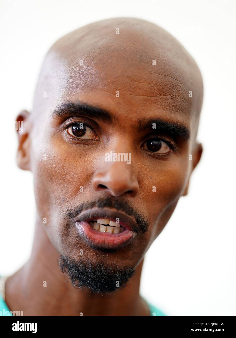 Sir Mo Farah après avoir pris part à la course sur route Vitality London 10 000. Date de la photo: Lundi 2 mai 2022. Banque D'Images