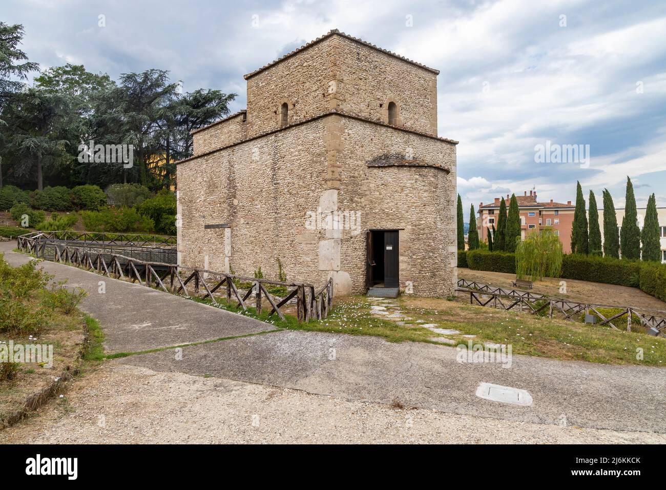 Ancienne église à Benevento, Campanie, Italie Banque D'Images