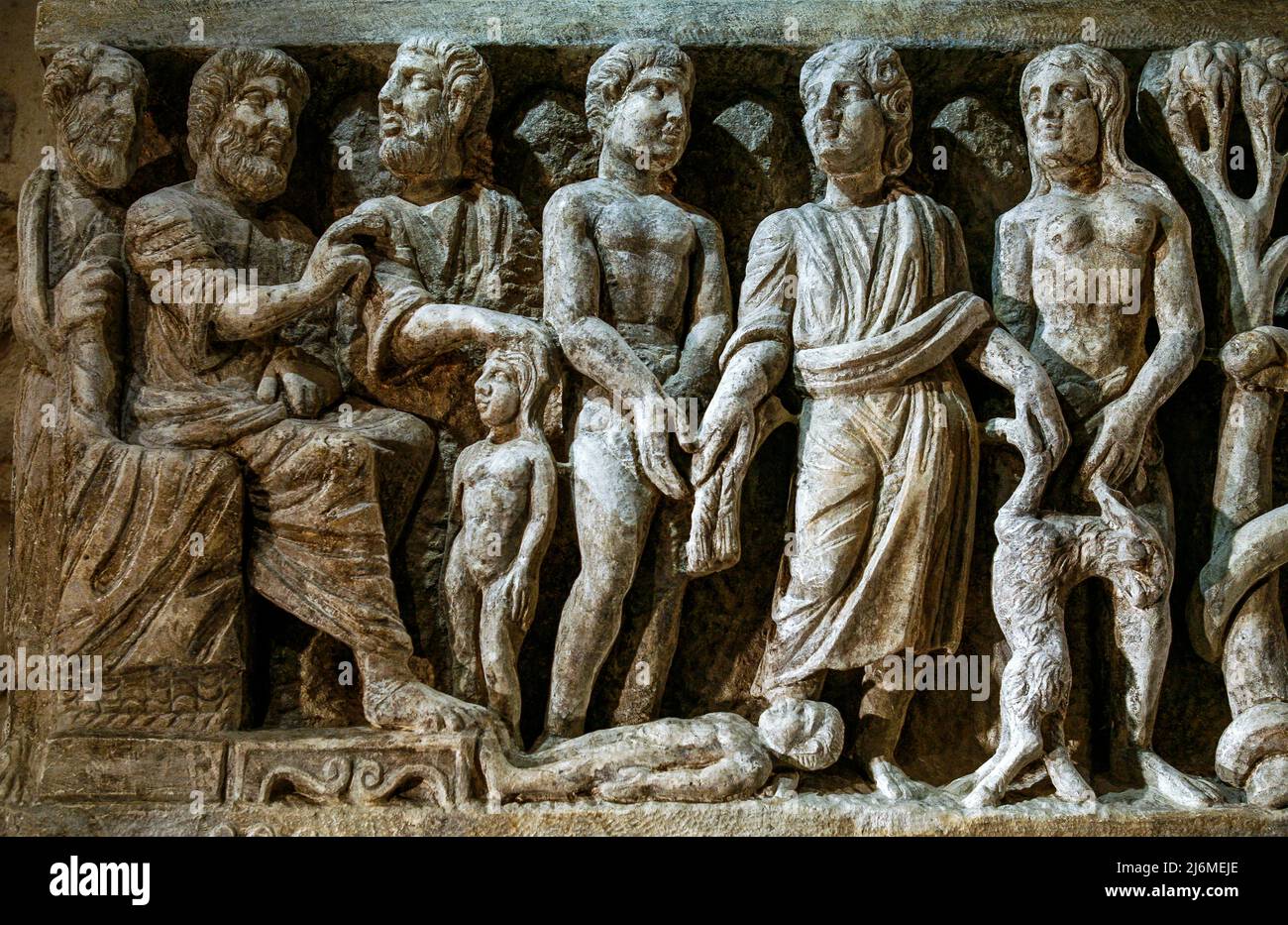 Italie Emilia Romagna Bertinoro: Musée interreligieux: Genèse Banque D'Images