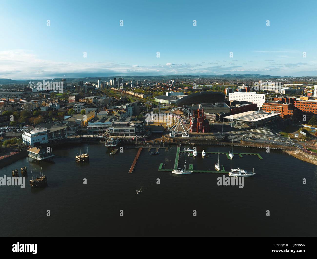 Cardiff Bay Banque D'Images