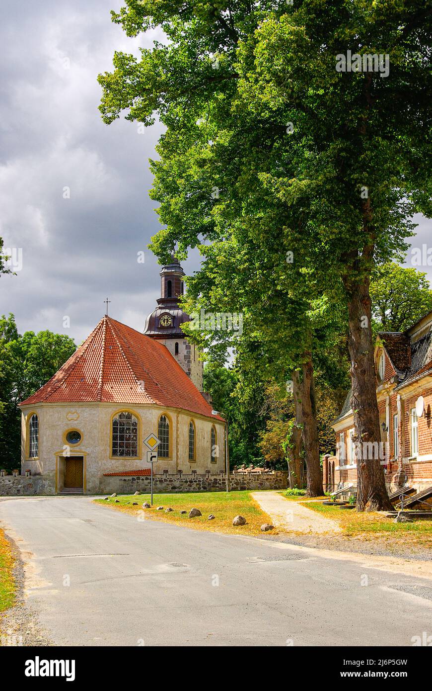 Nehringen, communauté de Grammendorf, Mecklembourg-Poméranie occidentale, Allemagne. Banque D'Images