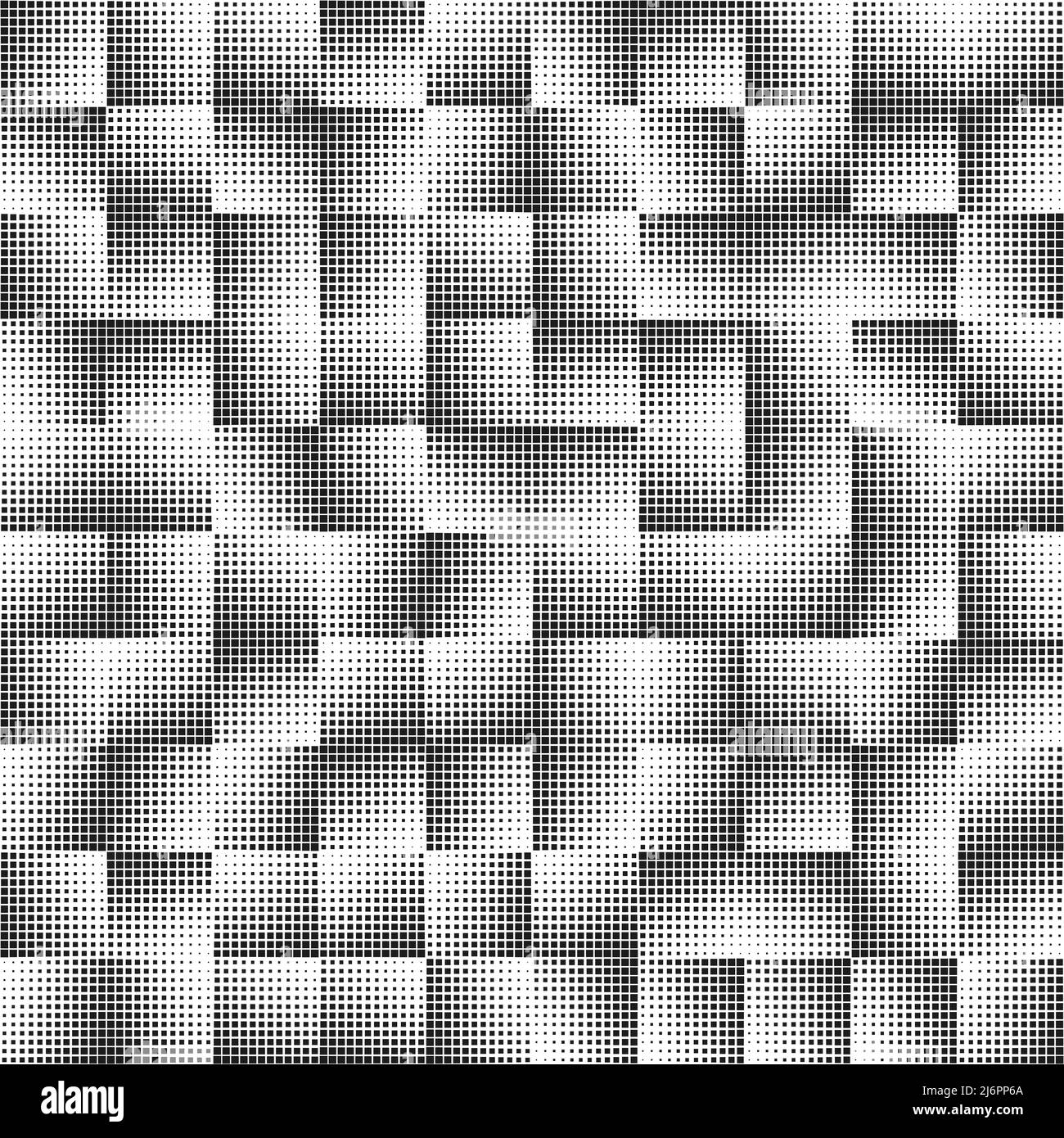 Illustrations vectorielles abstraites modernes composées de diverses formes géométriques simples et d'éléments graphiques monochromes utiles pour l'affiche, la couverture, l'art, la présentation, Illustration de Vecteur