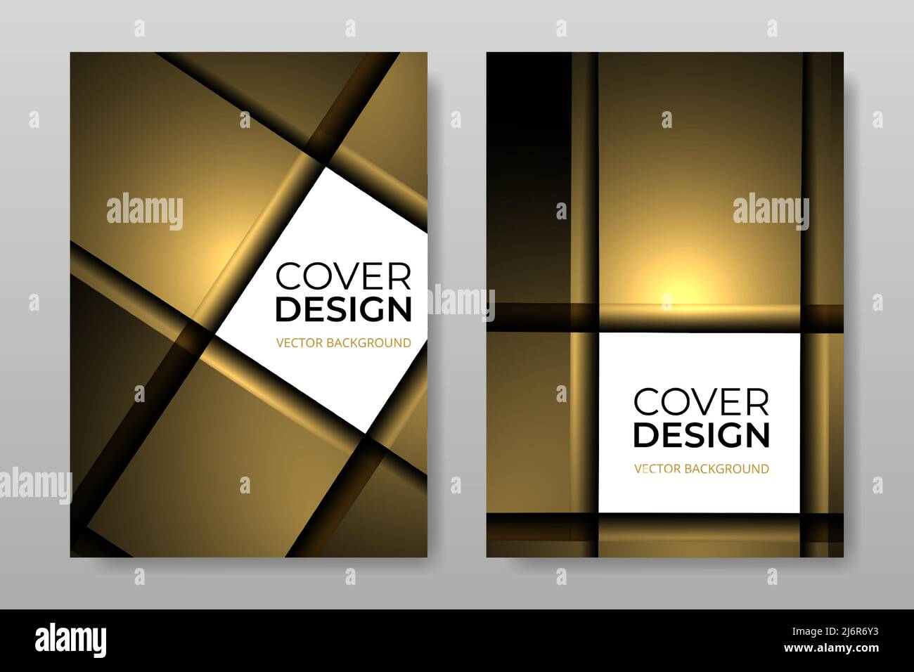 Conception de couverture vectorielle. Brochure commerciale en format