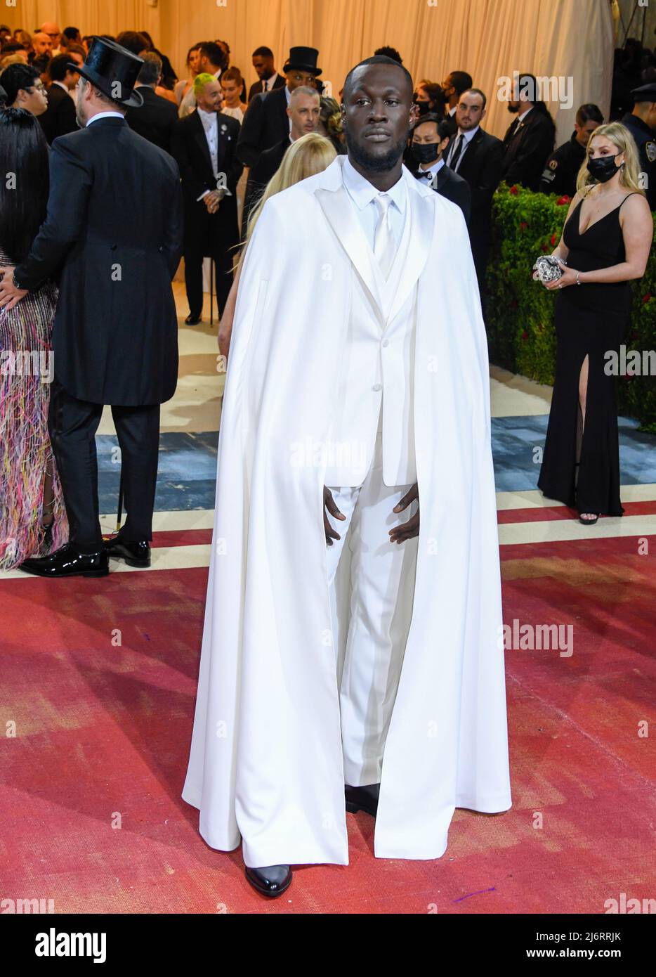 New York City, Etats-Unis, 02/05/2022, le Gala de la rencontre 2022 a eu lieu au Metropolitan Museum of Art de New York. Crédit : Jennifer Graylock/Alamy Live News Banque D'Images