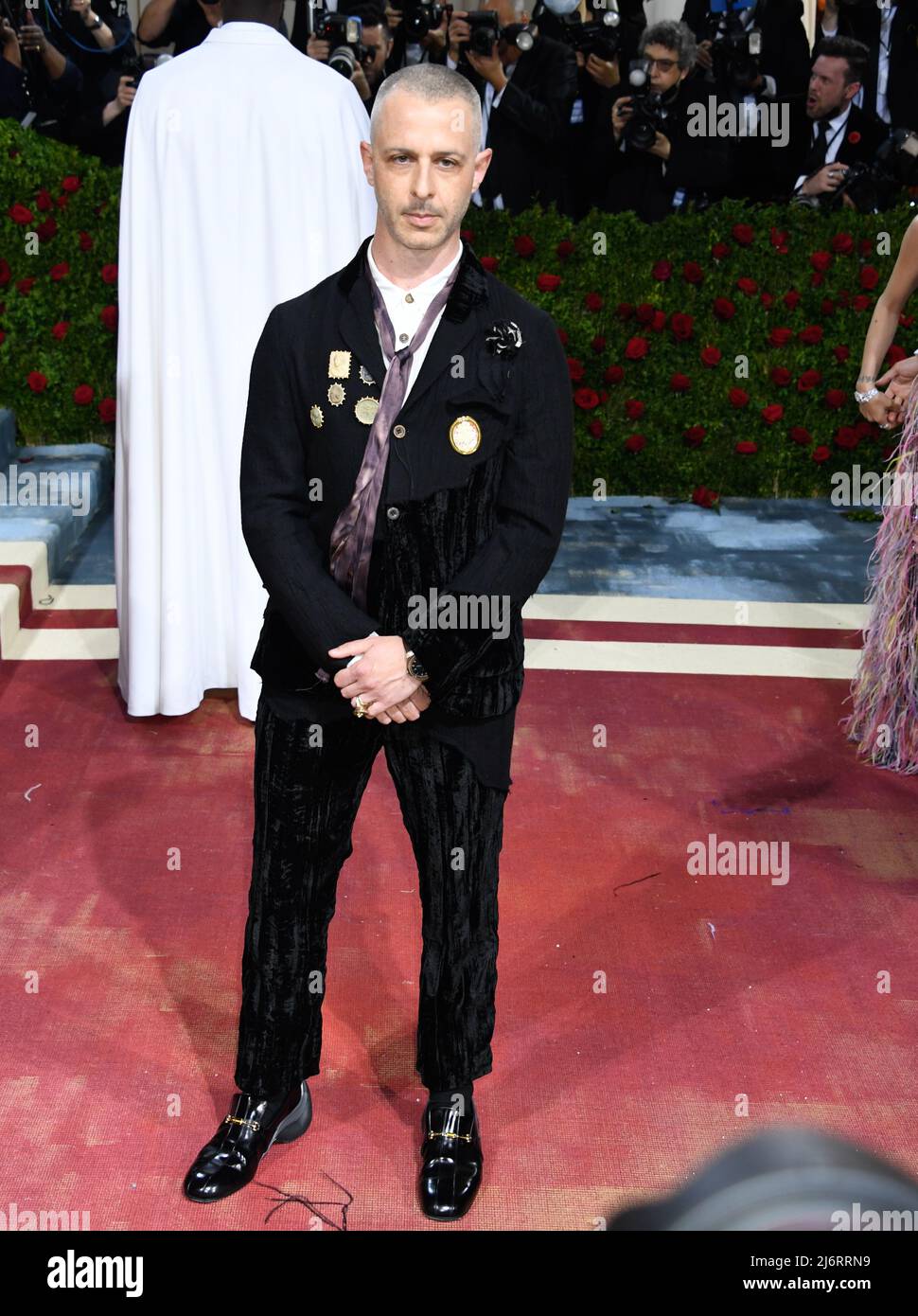 New York City, Etats-Unis, 02/05/2022, le Gala de la rencontre 2022 a eu lieu au Metropolitan Museum of Art de New York. Crédit : Jennifer Graylock/Alamy Live News Banque D'Images