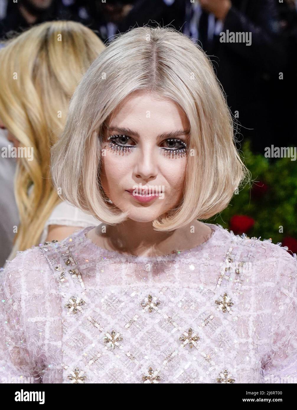 New York City, Etats-Unis, 02/05/2022, le Gala de la rencontre 2022 a eu lieu au Metropolitan Museum of Art de New York. Crédit : Jennifer Graylock/Alamy Live News Banque D'Images