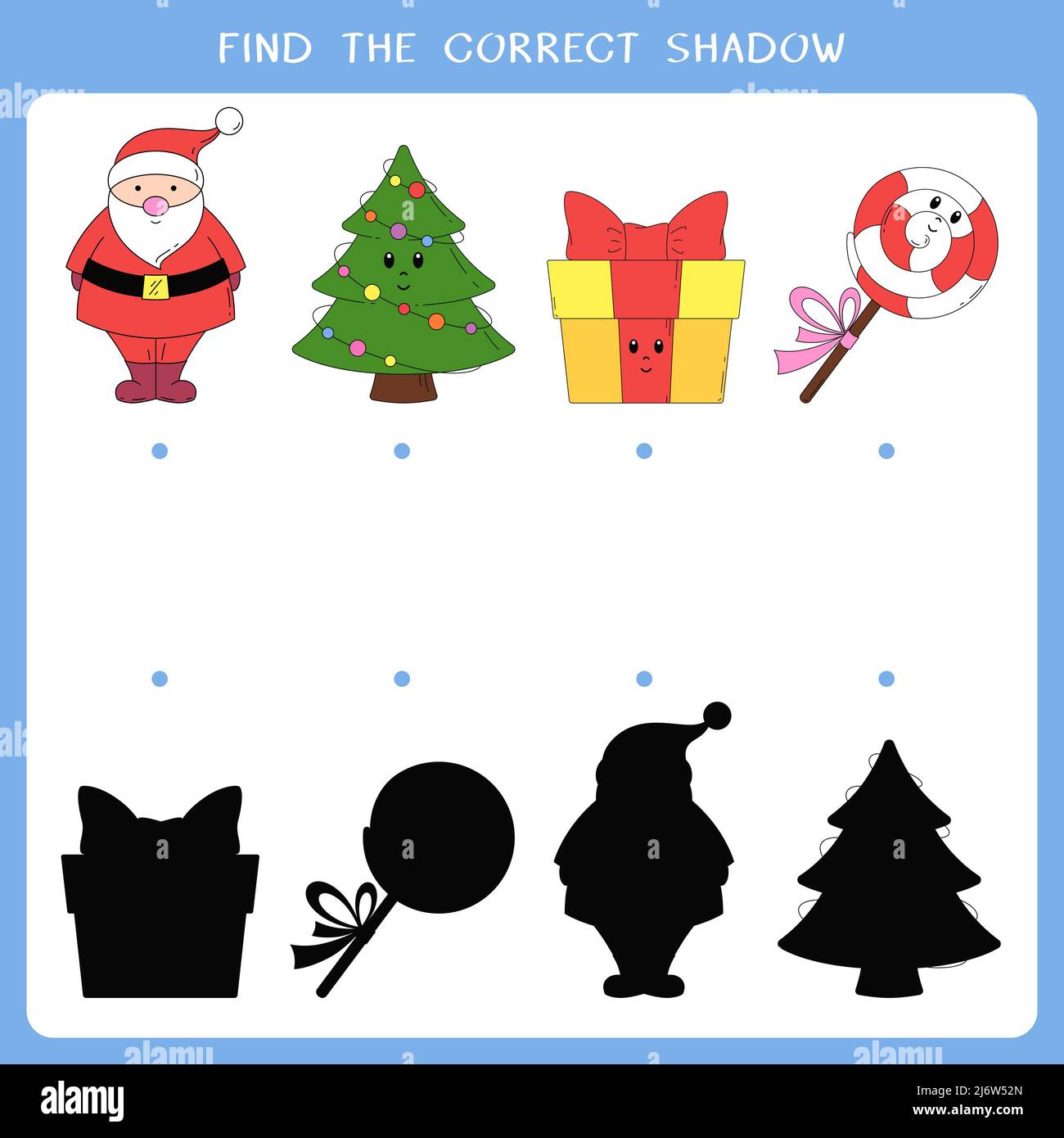 Trouvez l'ombre correcte pour les symboles de Noël Photo Stock - Alamy