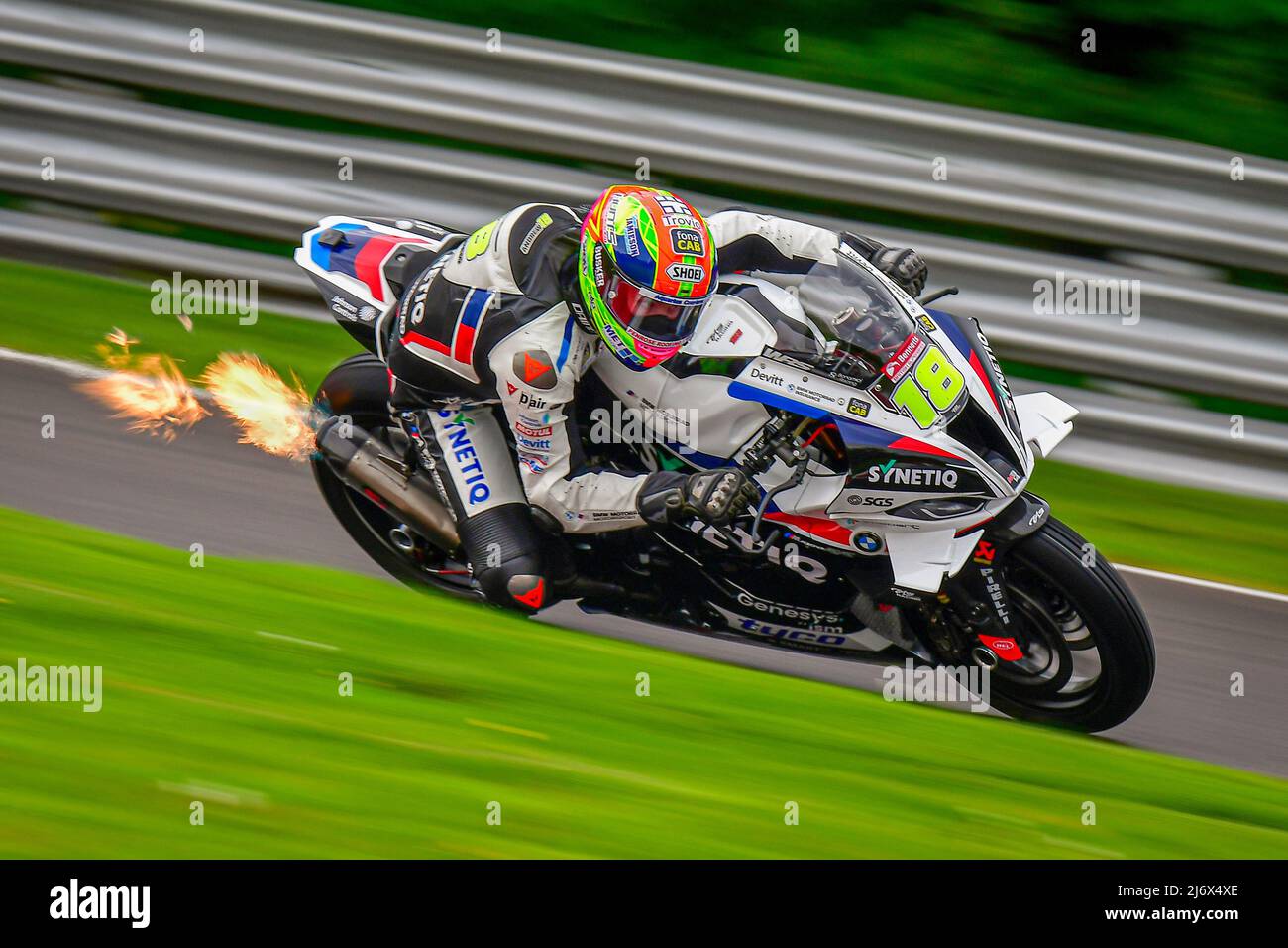 Andrew Irwin, BMW, Oulton Park, BSB Banque D'Images