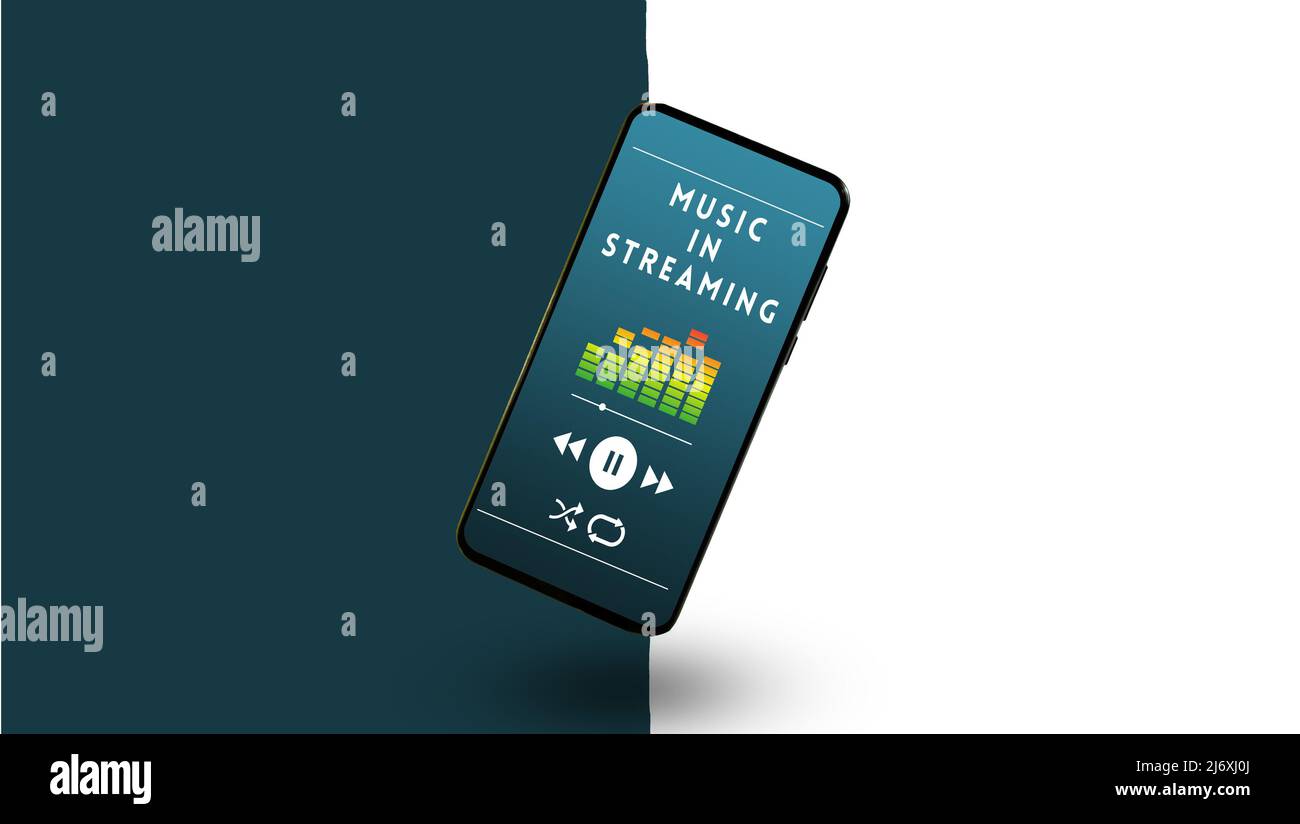 Son concept de divertissement multimédia musique Banque D'Images