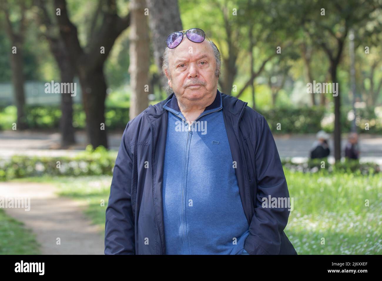 4 mai 2022, Roma, Italie: Lino Banfi participe à la photo du film italien ''Vecchie Canaglie'' à Rome (Credit image: © Matteo Nardone/Pacific Press via ZUMA Press Wire) Banque D'Images