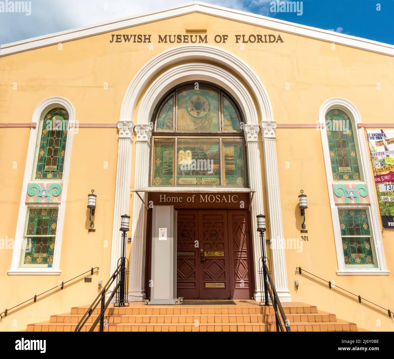 Musée juif de Floride, South Beach, Miami, Floride, États-Unis Banque D'Images