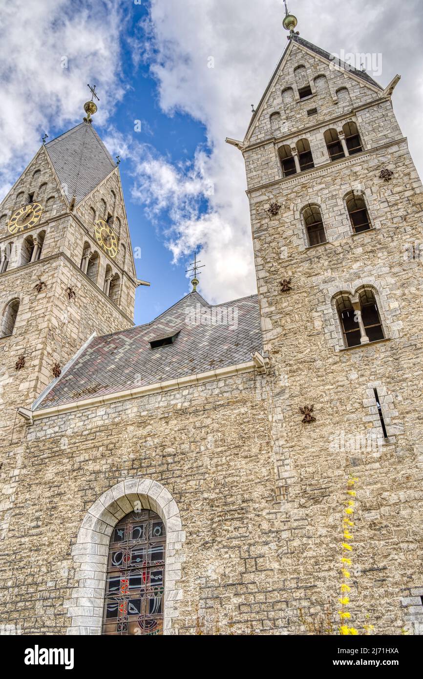 Friesach, Autriche, HDR image Banque D'Images