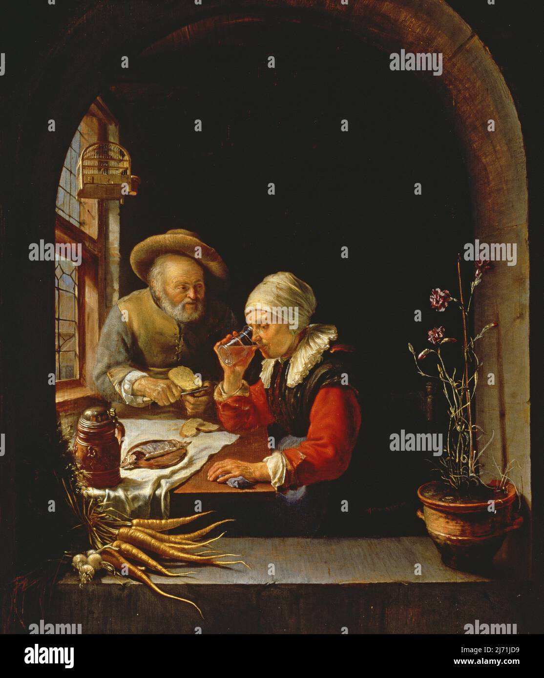 Stèle funéraire représentant une scène de sortie, grecque, 4th siècle avant Jésus-Christ (pierre); Palazzo Ducale & Museo, Mantua, Lombardie, Italie; . Banque D'Images