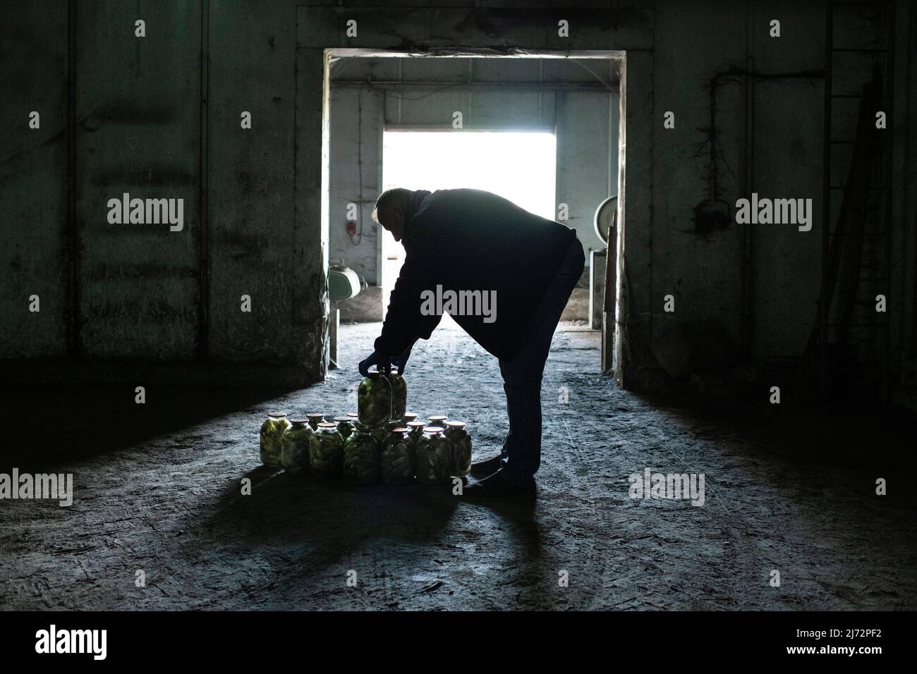La station de recherche du village de Kruty conserve une ancienne