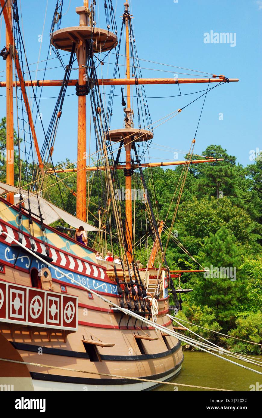 La constante Susan, Jamestown, Virginie Banque D'Images