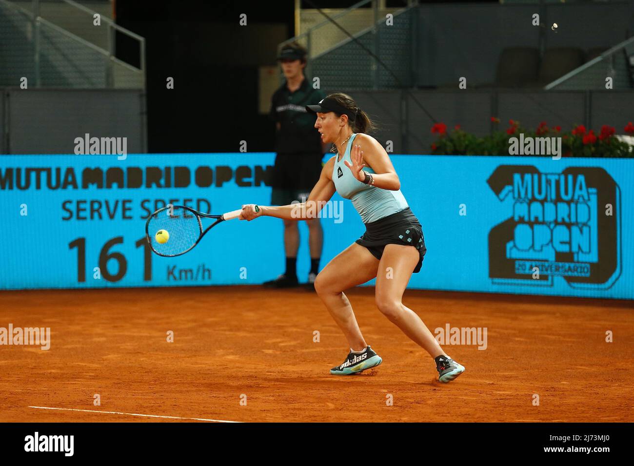 Jessica Pegula (USA), 5 MAI 2022 - tennis : Jessica Pegula en singles  demi-finales match contre Jil Teichmann dans les tournois WTA 1000 Mutua  Madrid Open tournoi de tennis à la Caja