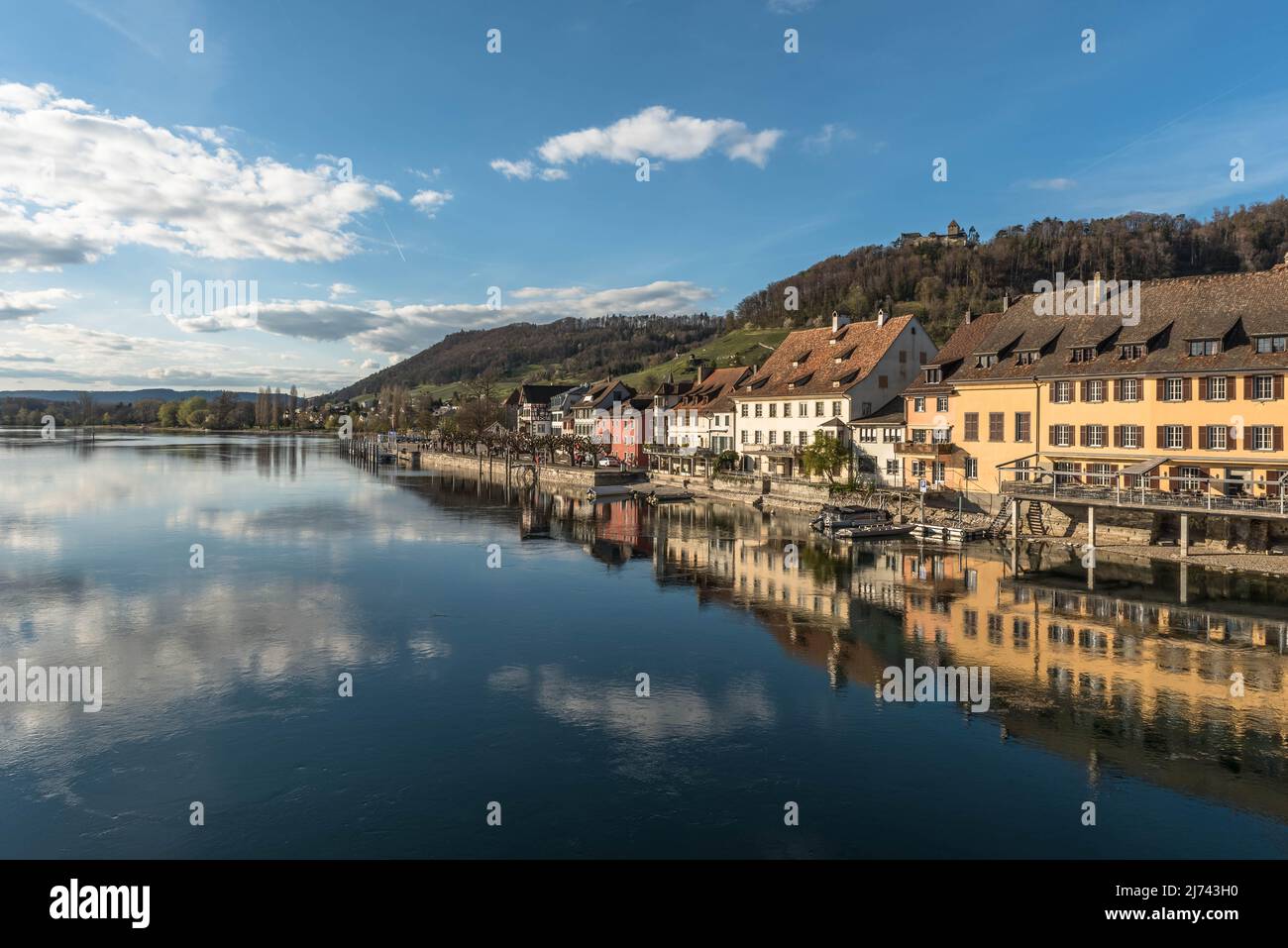 Stein am Rhein, Canton de Schaffhausen, Suisse Banque D'Images