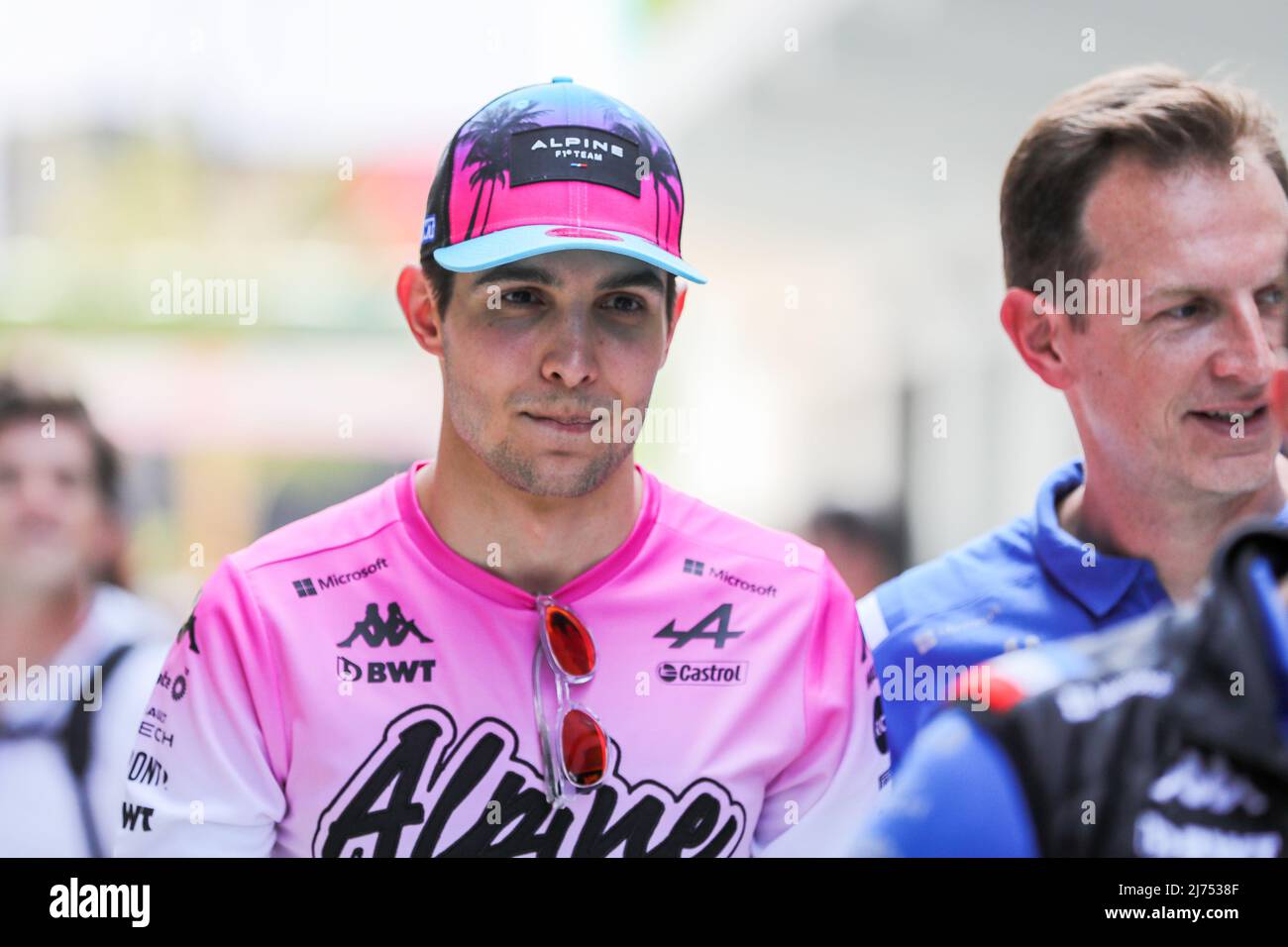 Miami International Autodrome, Miami, États-Unis le 5 mai 2022, Esteban Ocon 31 (FRA), Alpine A522 pendant la FORMULE 1 CRYPTO.COM GRAND PRIX de MIAMI 2022, Phil Duncan Banque D'Images