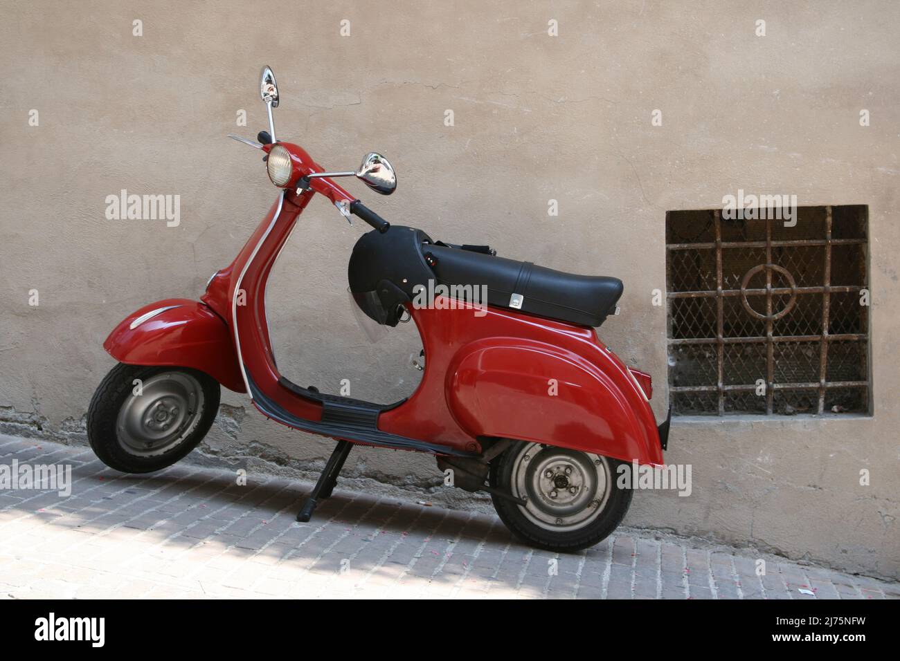 Piaggio Vespa scooter italien Banque D'Images