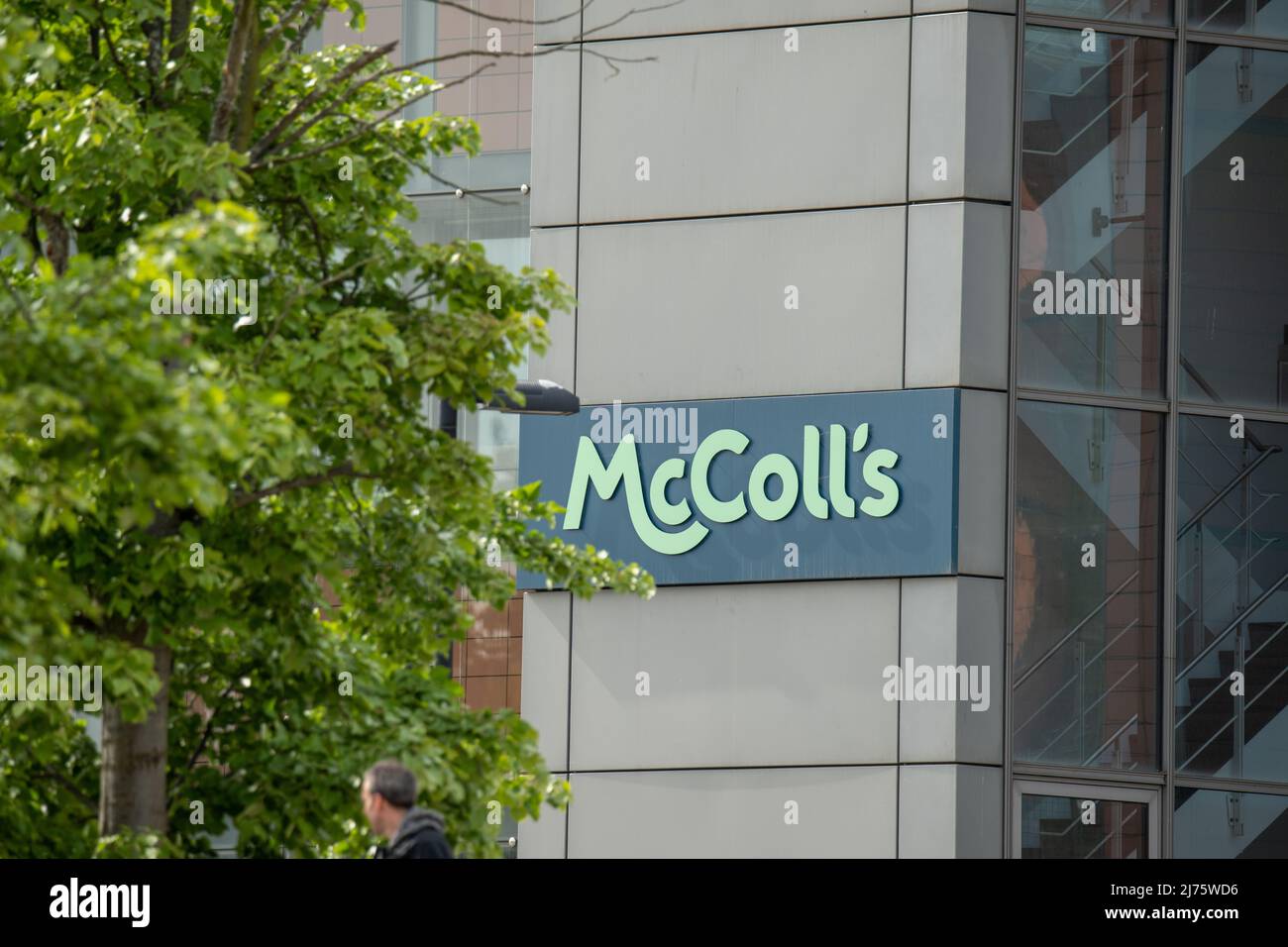 Brentwood Essex 6th mai 2022 il est rapporté thatMcColls, la chaîne de dépanneurs est entrée en administration. Le groupe, a son siège à Brentwood Essex, pictued. Crédit Ian DavidsonAlamy Live News Banque D'Images