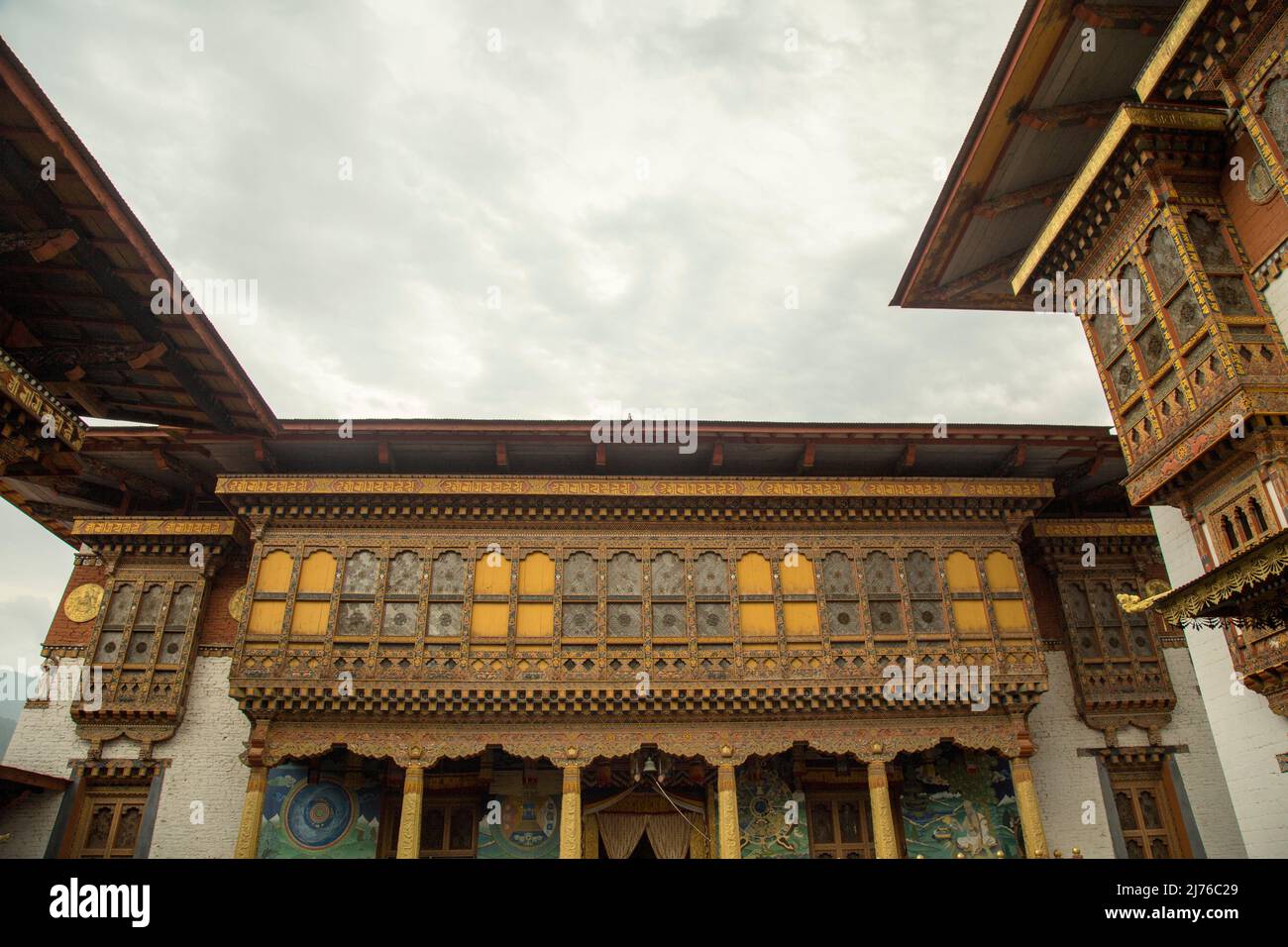 Tashichho Dzong, Thimphu, Bhoutan Banque D'Images