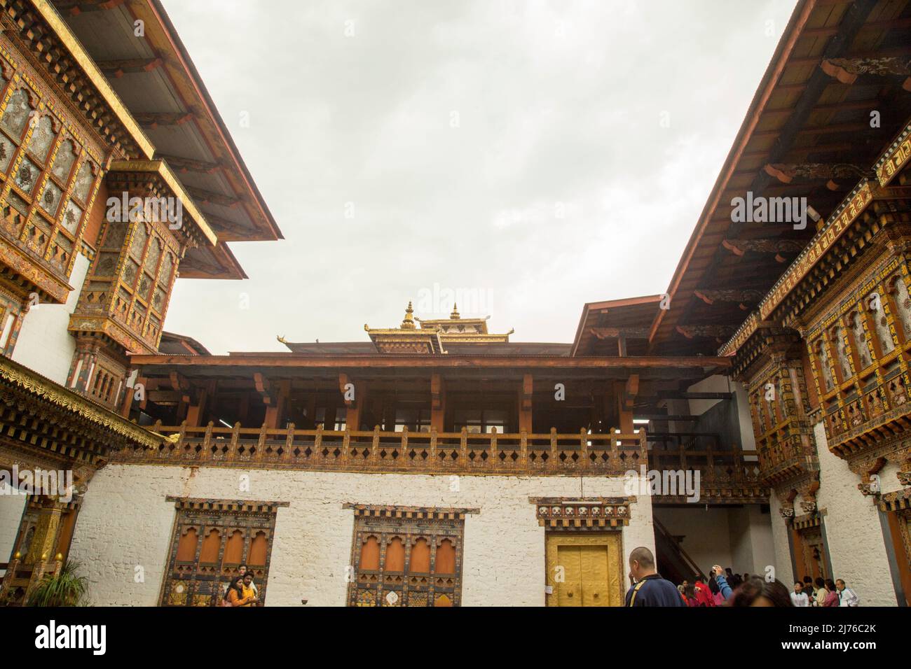 Tashichho Dzong, Thimphu, Bhoutan Banque D'Images