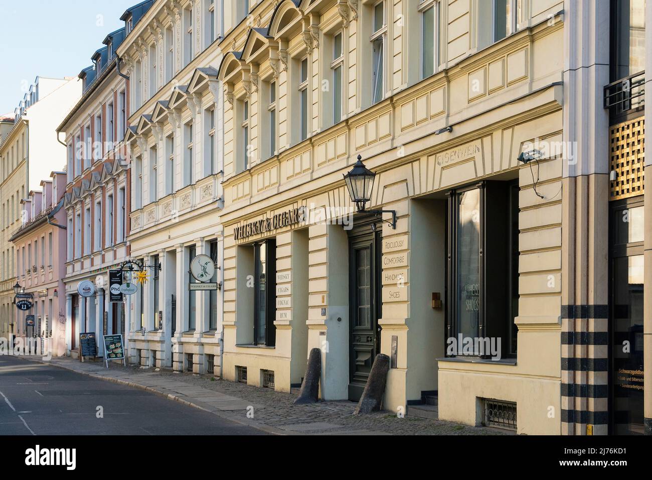 Berlin, Mitte, quartier de la grange, Sophienstraße, façades de la vieille ville Banque D'Images