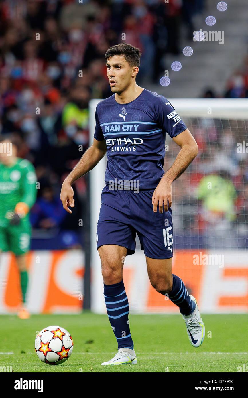 MADRID - APR 13: Rodin action pendant le match de la Ligue des Champions entre le Club Atletico de Madrid et Manchester City au Metropolitano Stadium on Banque D'Images