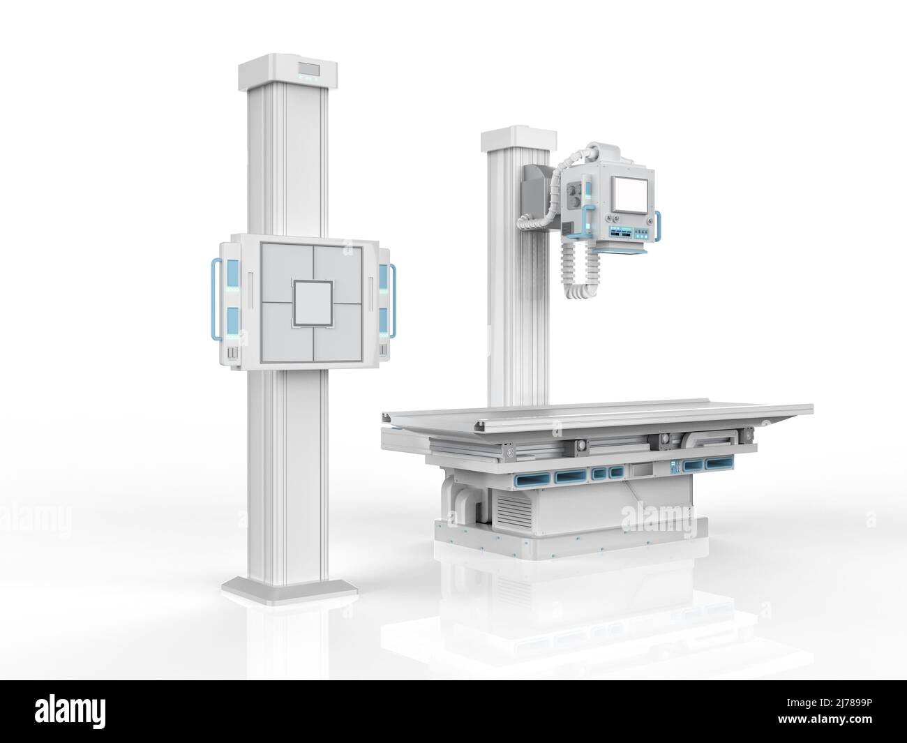 scanner à rayons x de rendu 3d pour le traitement radiologique Banque D'Images