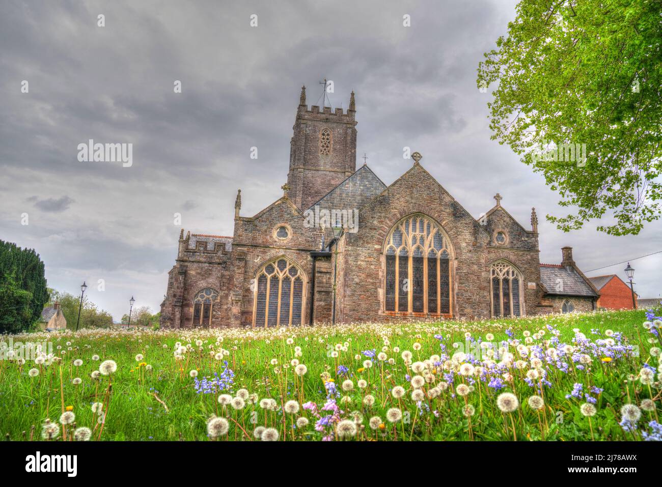 South Molton Church Devon St Mary Magdalene Angleterre Royaume-Uni belle scène religieuse anglaise Banque D'Images