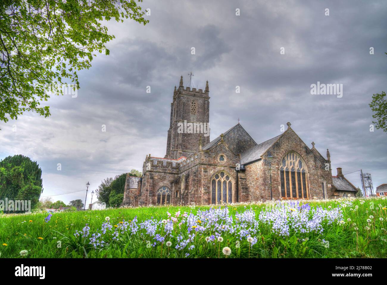 South Molton Church Devon St Mary Magdalene Angleterre Royaume-Uni belle scène religieuse anglaise Banque D'Images