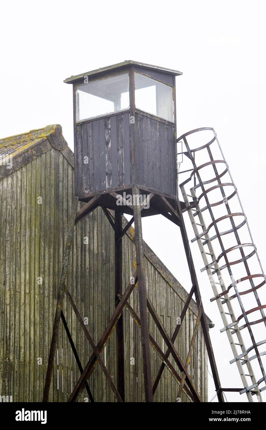 tour de surveillance surélevée Banque D'Images