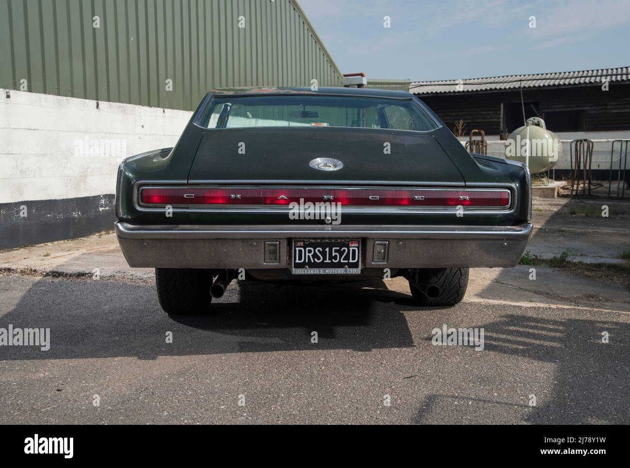 Dodge Charger 1967 classique de muscle voiture américaine Banque D'Images