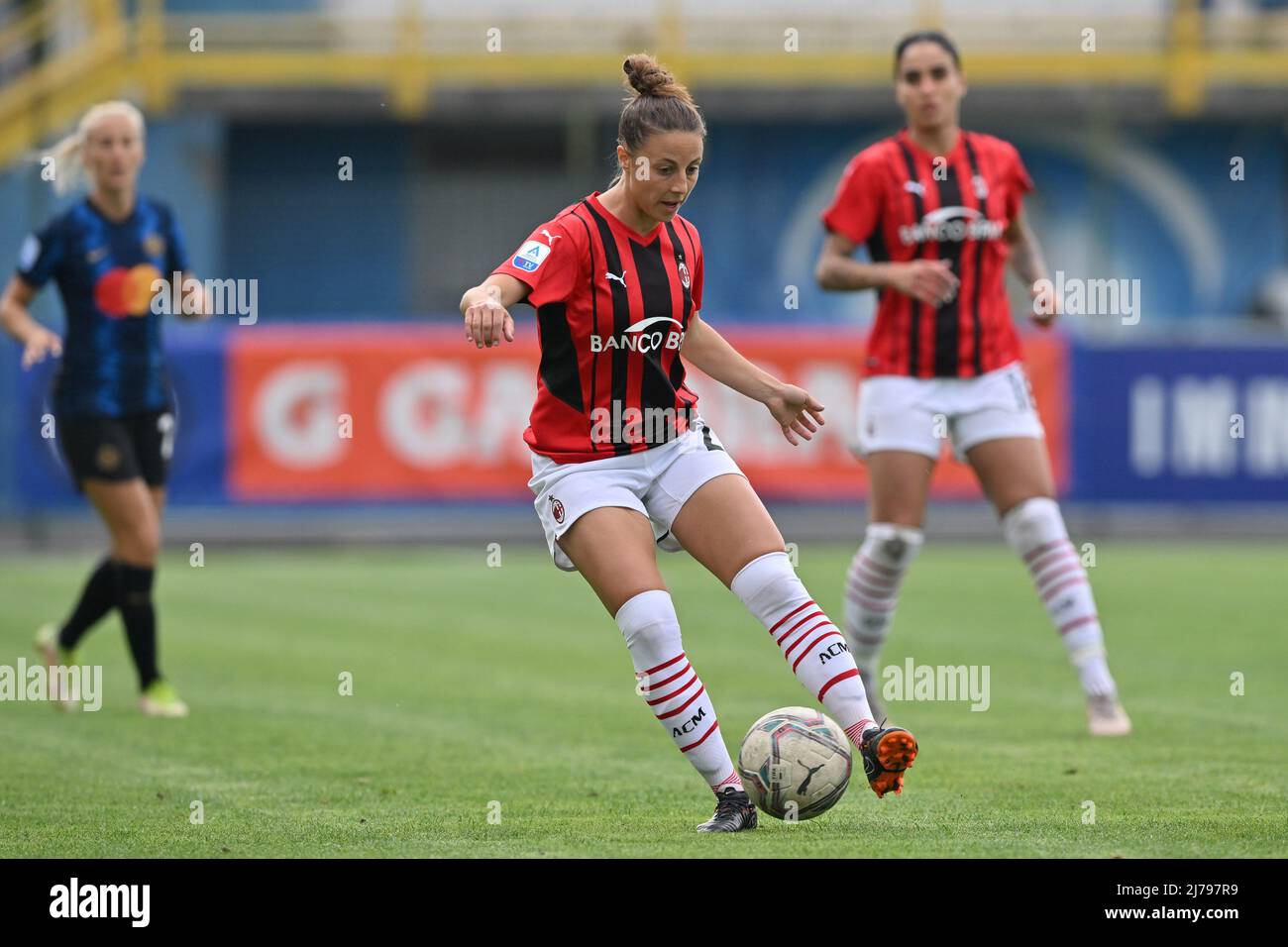 Lors du match entre le FC Internazionale et l'AC Milan au stade Breda à Sesto San Giovanni Milan, Italie Cristiano Mazzi/SPP Banque D'Images