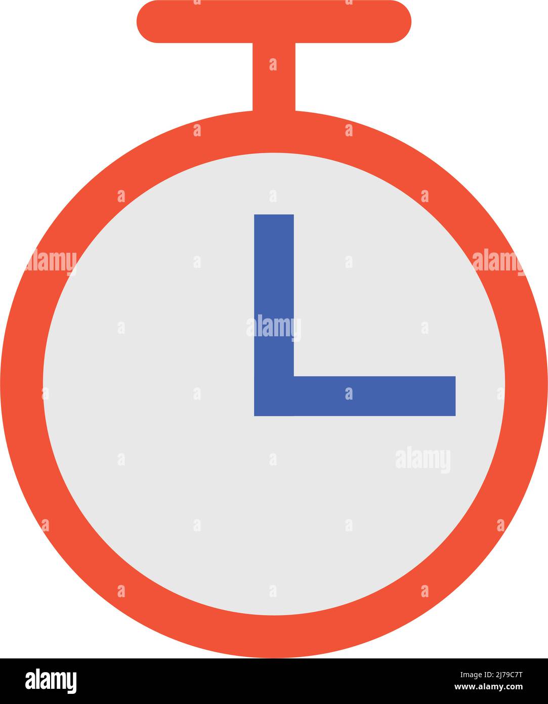 Icône du minuteur. Icône du chronomètre. Vecteur modifiable. Illustration de Vecteur